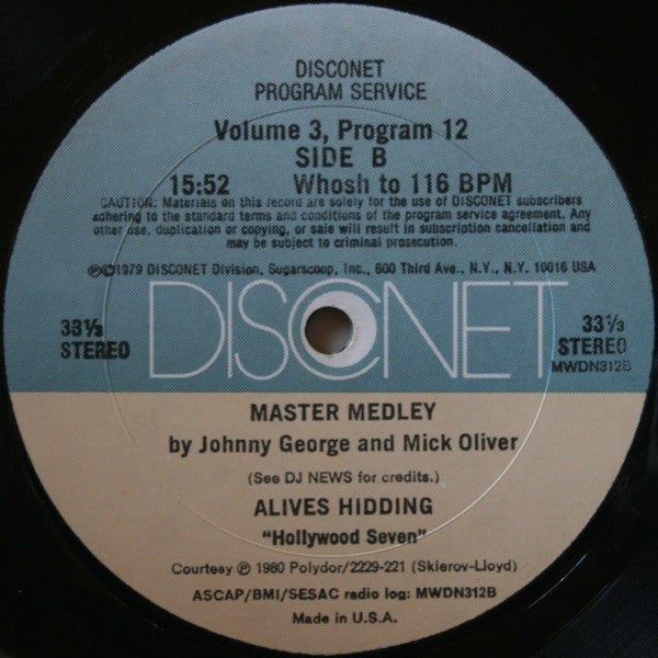 Various : Volume 3 Program 12 (2x12", P/Mixed)