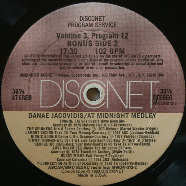 Various : Volume 3 Program 12 (2x12", P/Mixed)