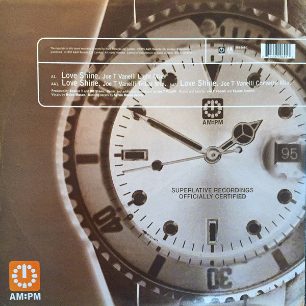 Rhythm Source : Love Shine (Joe T Vannelli Mixes) (12", 2/2)