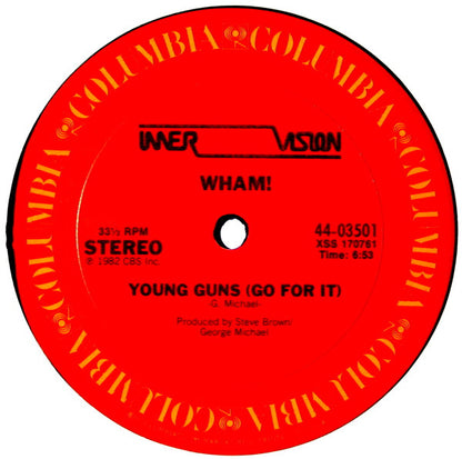 Wham! : Young Guns (Go For It) (12")
