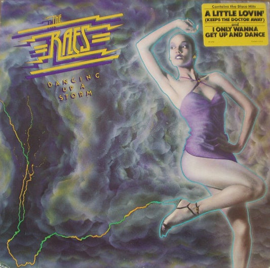The Raes : Dancing Up A Storm (LP, Album, Promo)