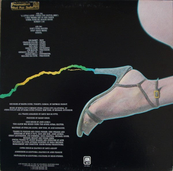 The Raes : Dancing Up A Storm (LP, Album, Promo)