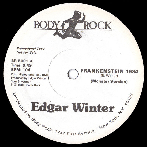 Edgar Winter : Frankenstein 1984 (12", Promo)