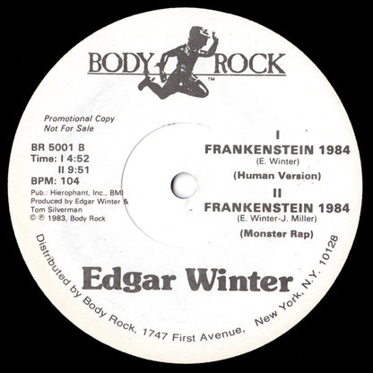 Edgar Winter : Frankenstein 1984 (12", Promo)
