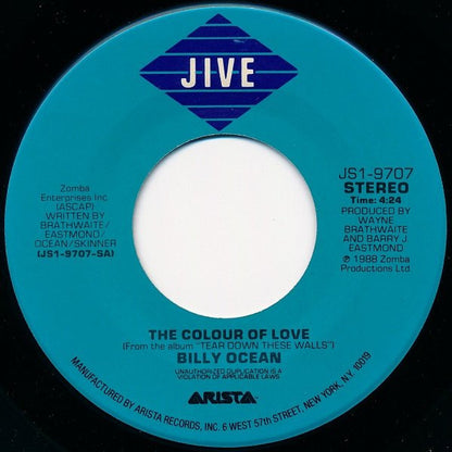 Billy Ocean : The Colour Of Love (7", Spe)