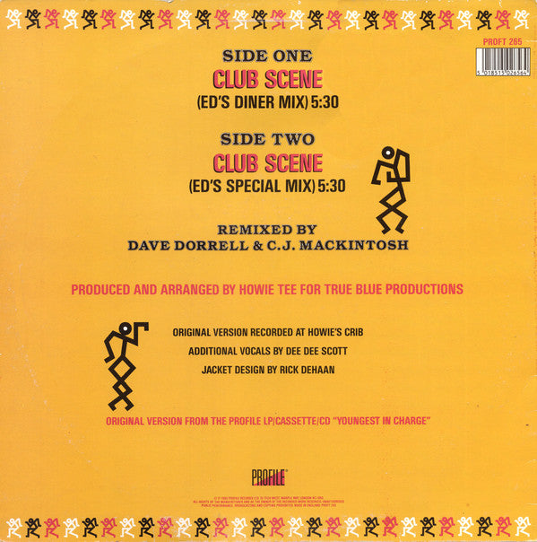 Special Ed : Club Scene (12", Single)