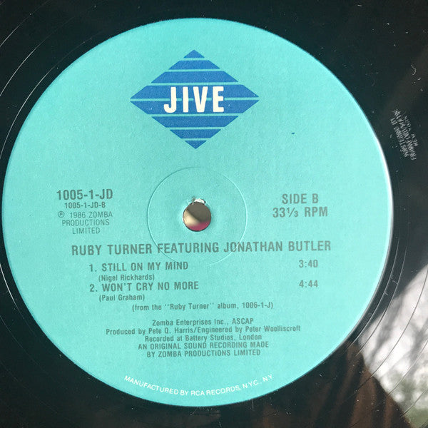 Ruby Turner With Jonathan Butler : If You're Ready (Come Go With Me) (12")