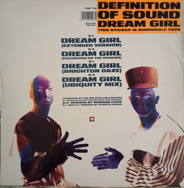 Definition Of Sound : Dream Girl (12", Single)