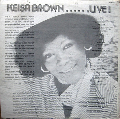 Keisa Brown : Keisa Brown......Live! (LP, Album)