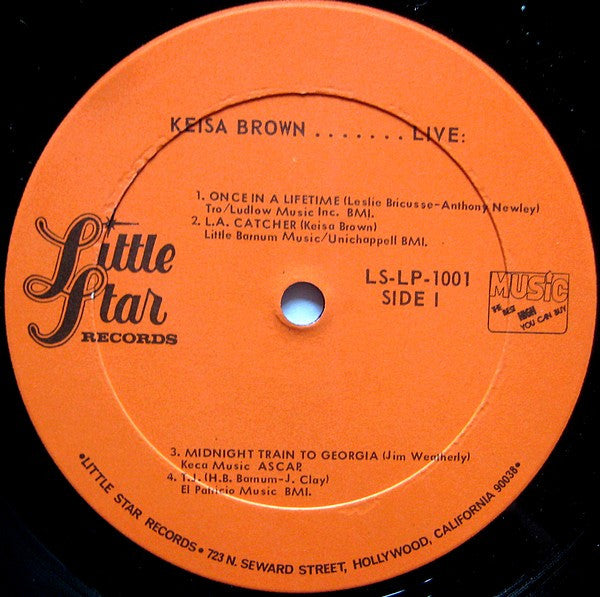 Keisa Brown : Keisa Brown......Live! (LP, Album)
