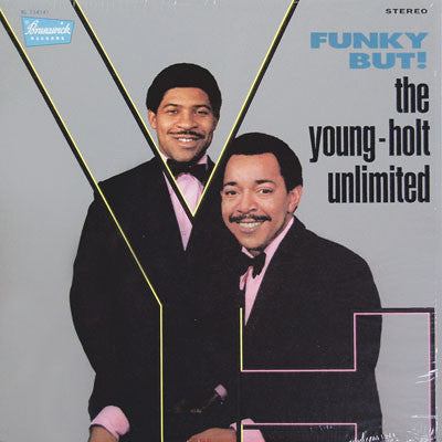 Young Holt Unlimited : Funky But! (LP, Album, Pin)