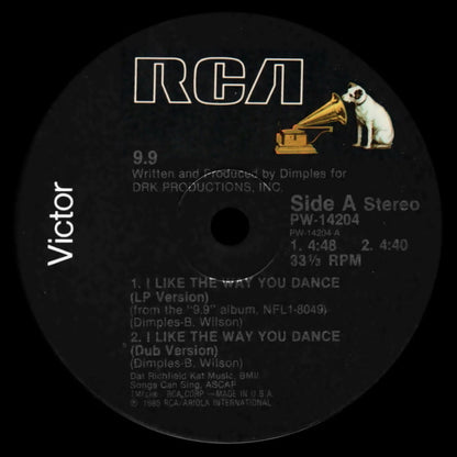 9.9 : I Like The Way You Dance (12")