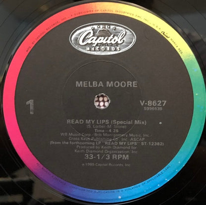 Melba Moore : Read My Lips (12")