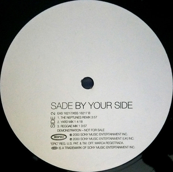 Sade : By Your Side (12", Promo)