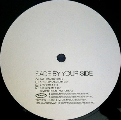 Sade : By Your Side (12", Promo)