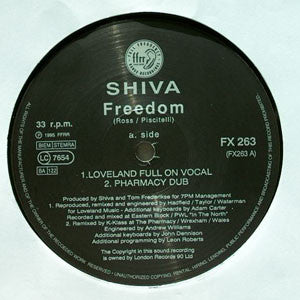 Shiva : Freedom (12")
