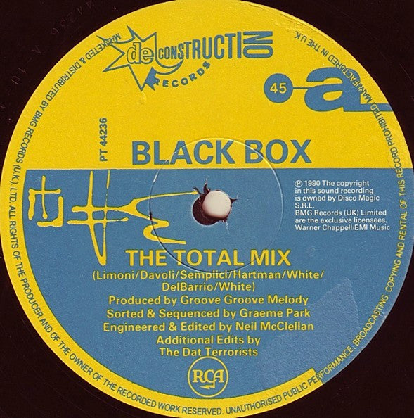 Black Box : Blackboxedtotalmix (12", Single)