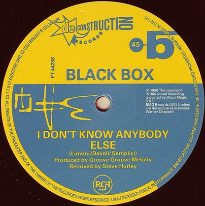 Black Box : Blackboxedtotalmix (12", Single)
