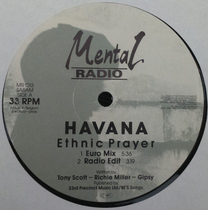 Havana : Ethnic Prayer (12")