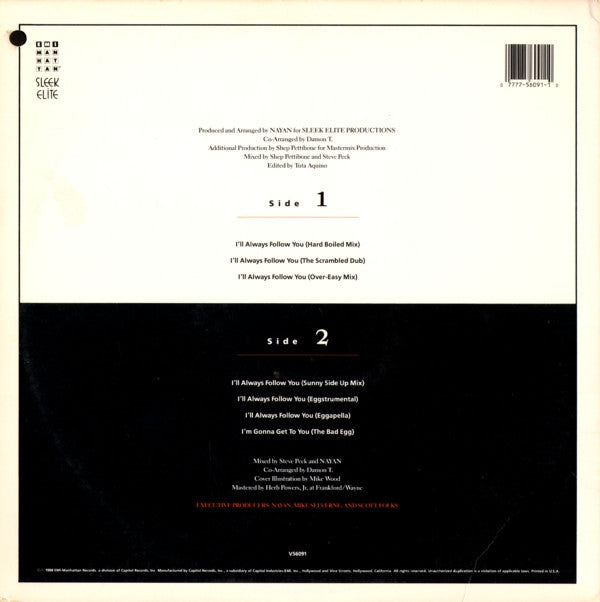 cc: DIVA : I'll Always Follow You (12", Single)