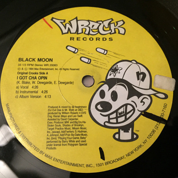 Black Moon : I Got Cha Opin / Reality (Killing Every ...) (12", Maxi)
