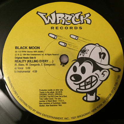 Black Moon : I Got Cha Opin / Reality (Killing Every ...) (12", Maxi)