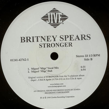 Britney Spears : Stronger (12")