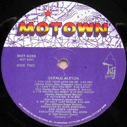 Gerald Alston : Gerald Alston (LP, Album)