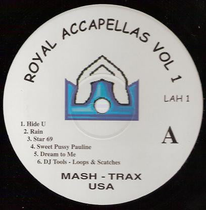 Various : Royal Accapellas Vol 1 (LP, Comp, Unofficial)