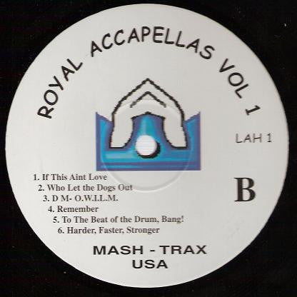 Various : Royal Accapellas Vol 1 (LP, Comp, Unofficial)