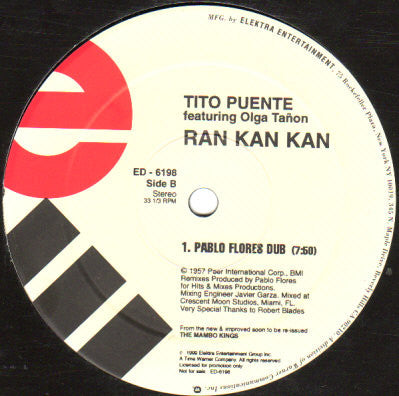 Tito Puente : Ran Kan Kan (12", Promo)