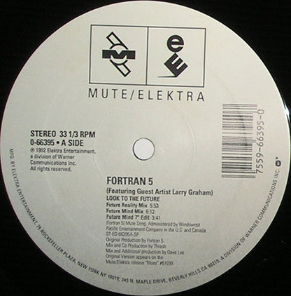 Fortran 5 Featuring Larry Graham : Look To The Future (12", Single)