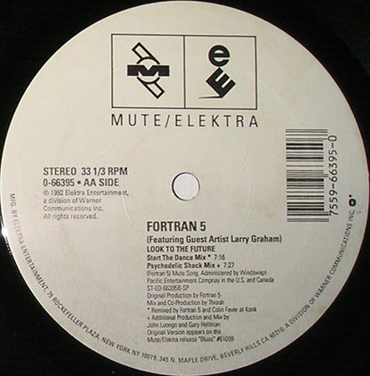 Fortran 5 Featuring Larry Graham : Look To The Future (12", Single)