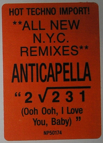 Anticapella* : 2√231 (12", Promo)
