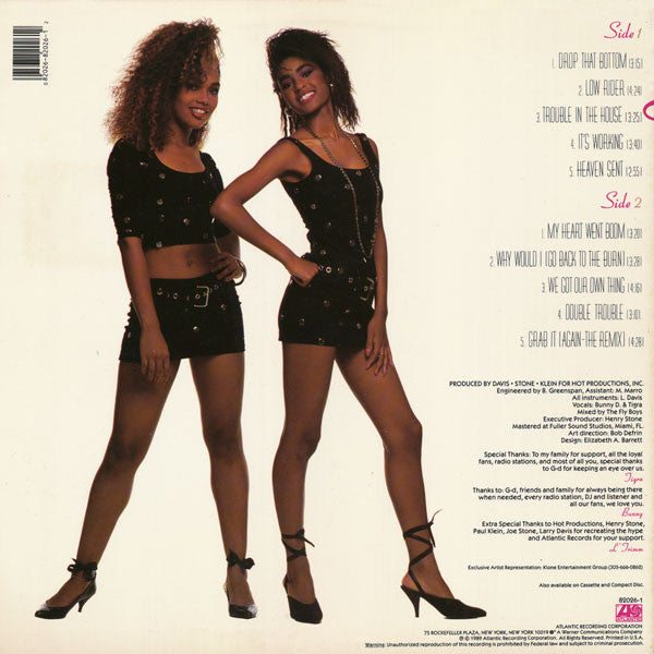 L'Trimm : Drop That Bottom (LP, Album)