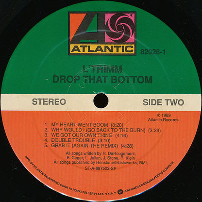 L'Trimm : Drop That Bottom (LP, Album)
