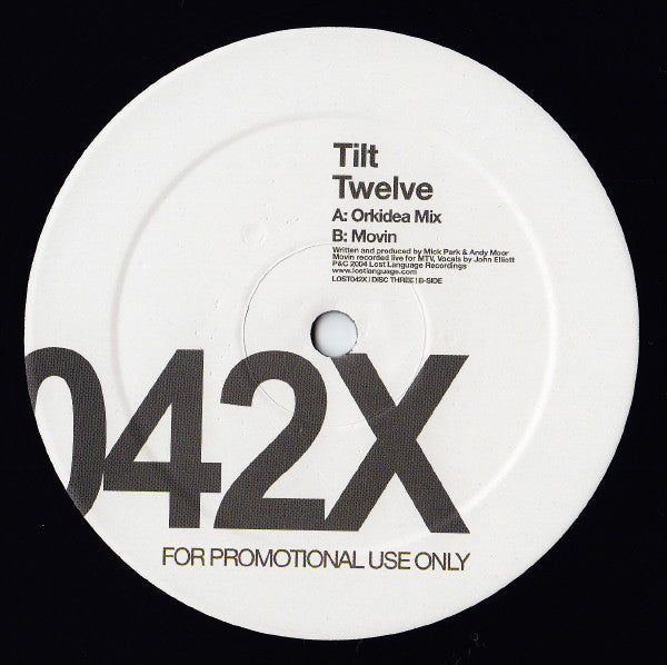 Tilt : Twelve (12", Promo, 3/3)