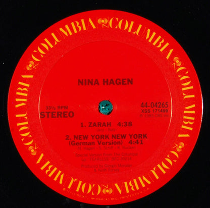 Nina Hagen : New York New York (12")