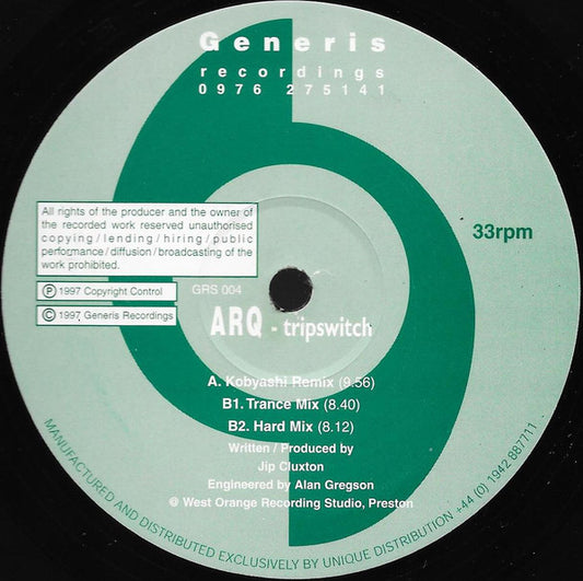ARQ : Tripswitch (12")