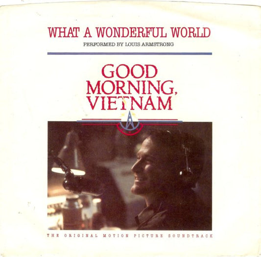 Louis Armstrong / Wayne Fontana & The Mindbenders : What A Wonderful World / Game Of Love (7", Mono, Styrene, Car)