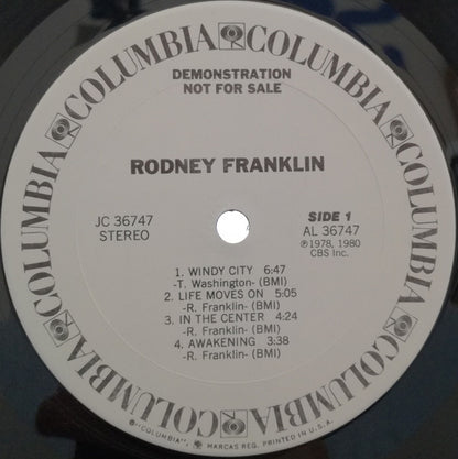 Rodney Franklin : Rodney Franklin (LP, Album, Promo)
