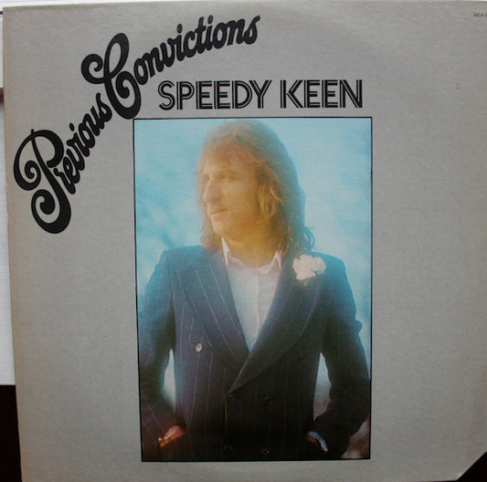 John "Speedy" Keen : Previous Convictions (LP, Album, Pin)