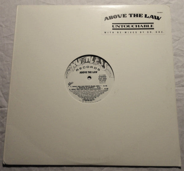 Above The Law : Untouchable (12", Promo)