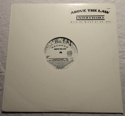 Above The Law : Untouchable (12", Promo)
