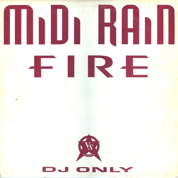 Midi Rain : Fire (2x12", Promo)