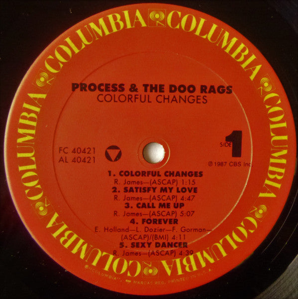 Process and the Doo Rags : Colorful Changes (LP)