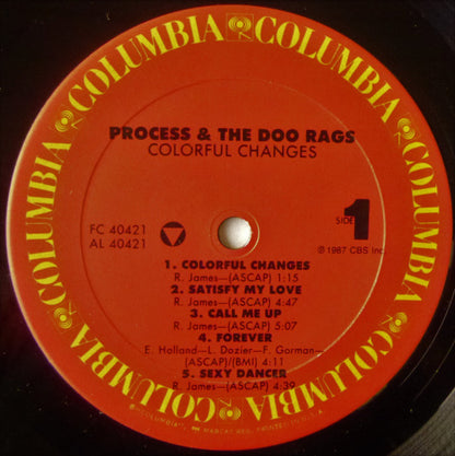 Process and the Doo Rags : Colorful Changes (LP)
