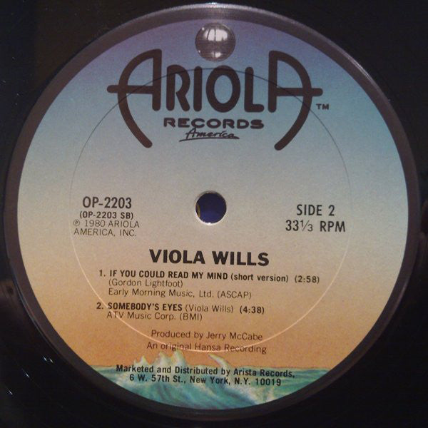 Viola Wills : If You Could Read My Mind (12", Ltd, San)