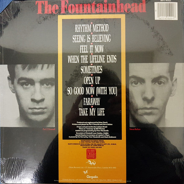 The Fountainhead : The Burning Touch (LP, Album)