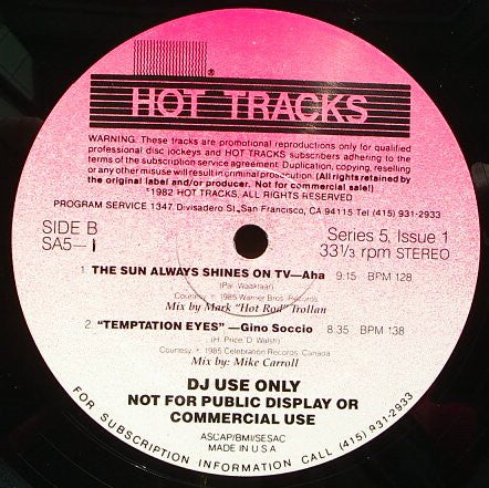 Various : Series 5, Issue 1 (2xLP, Comp, P/Mixed, Promo)